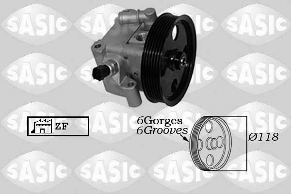 Hydraulic Pump, steering 7076075