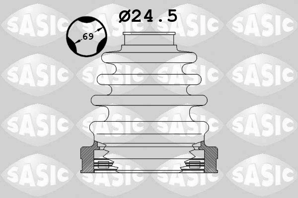 Bellow Kit, drive shaft 1906064