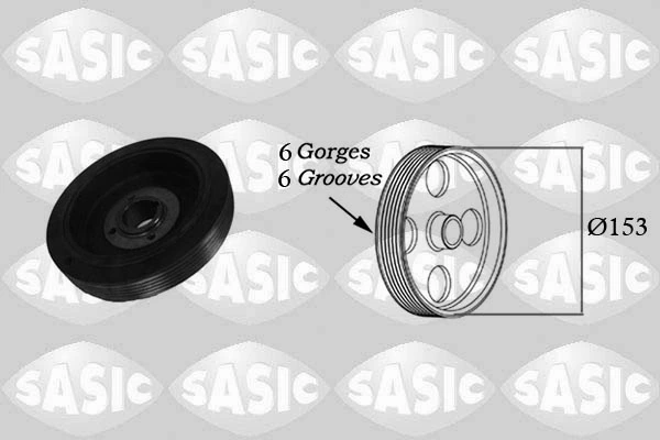 Belt Pulley, crankshaft 2150027