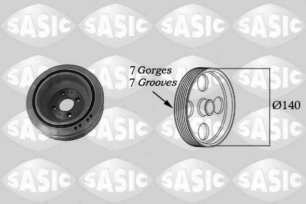 Belt Pulley, crankshaft 2156032