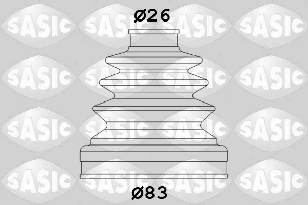 Bellow Kit, drive shaft 1906017