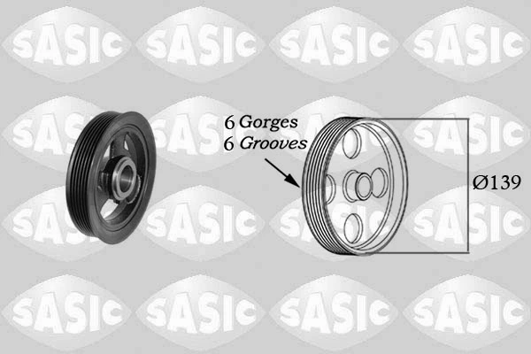 Belt Pulley, crankshaft 2156064