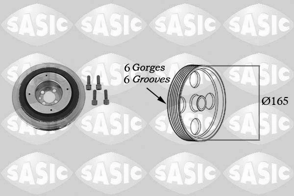 Belt Pulley, crankshaft 9001813