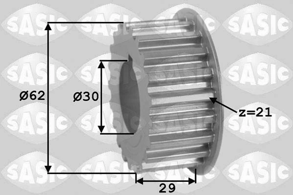 Sprocket, crankshaft 1600001
