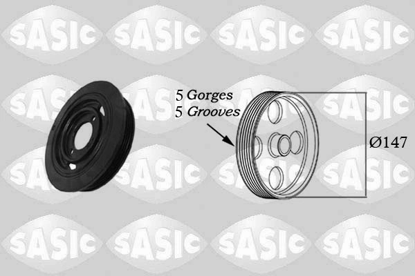 Belt Pulley, crankshaft 2156009