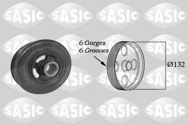 Belt Pulley, crankshaft 2156084