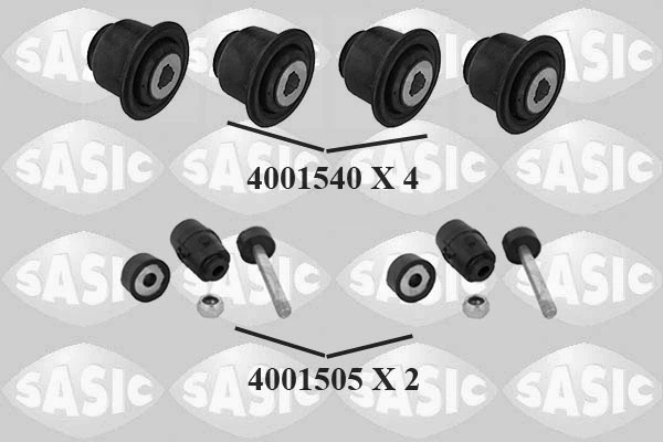 Repair Kit, axle beam 7964003S