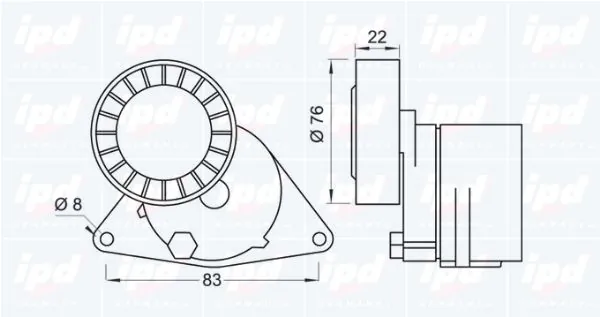 BOSCH 0 432 217 223 Nozzle and Holder Assembly