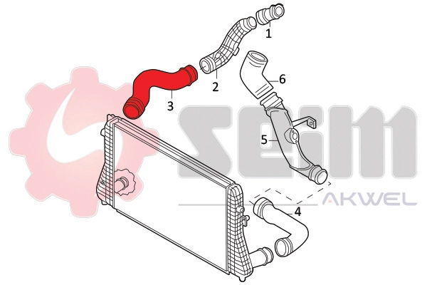 Charge Air Hose 981937