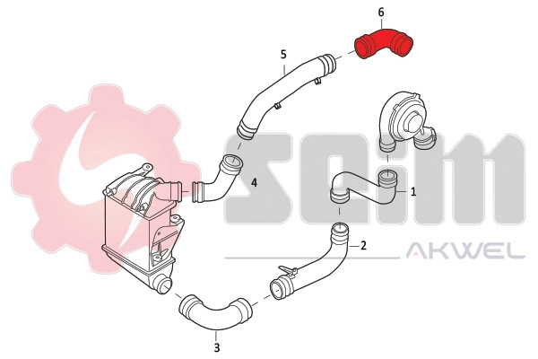 Charge Air Hose 981922