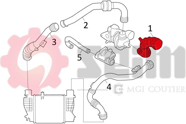 Charge Air Hose 981514