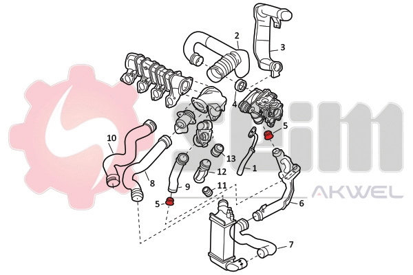 Charge Air Hose 982122