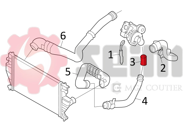Charge Air Hose 981143