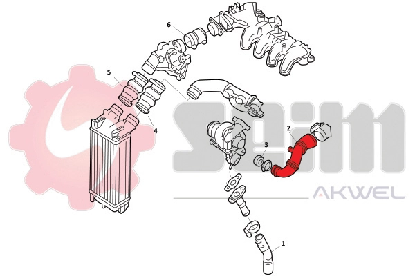 Charge Air Hose 981903