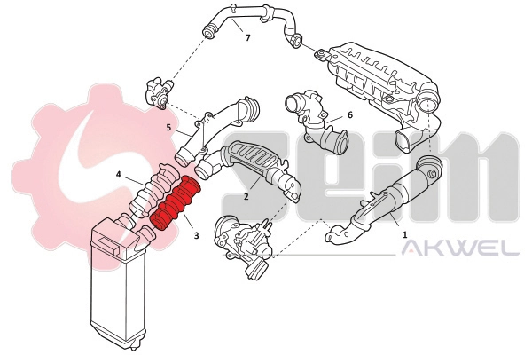 Charge Air Hose 982033