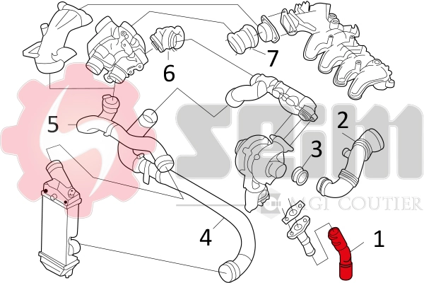 Charge Air Hose 981119