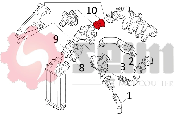Charge Air Hose 981114