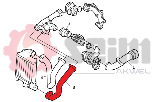 Charge Air Hose 982123