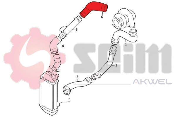 Charge Air Hose 981922