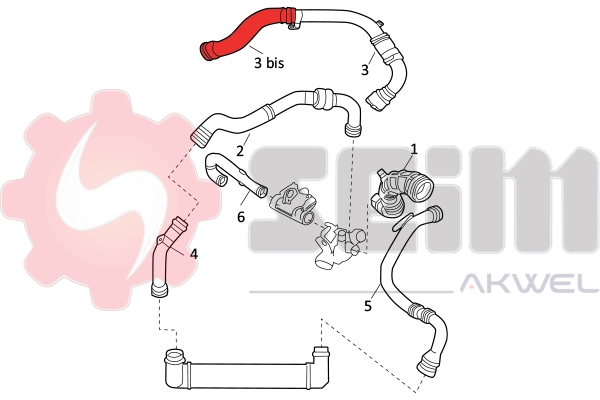 Charge Air Hose 982128