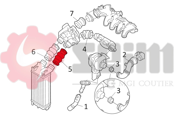 Charge Air Hose 981131