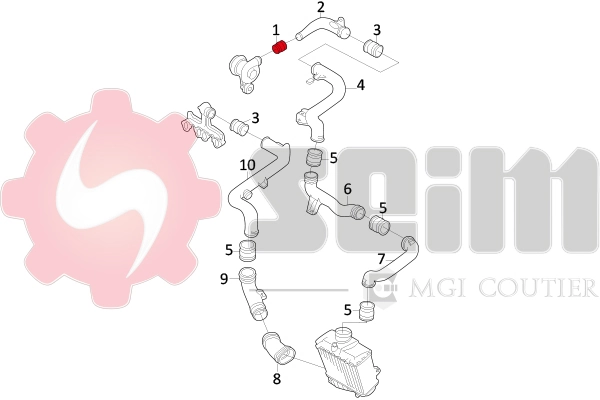 Charge Air Hose 981583