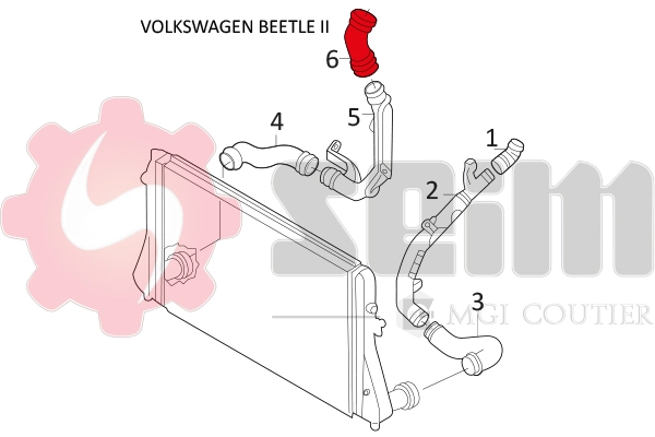 Charge Air Hose 981621