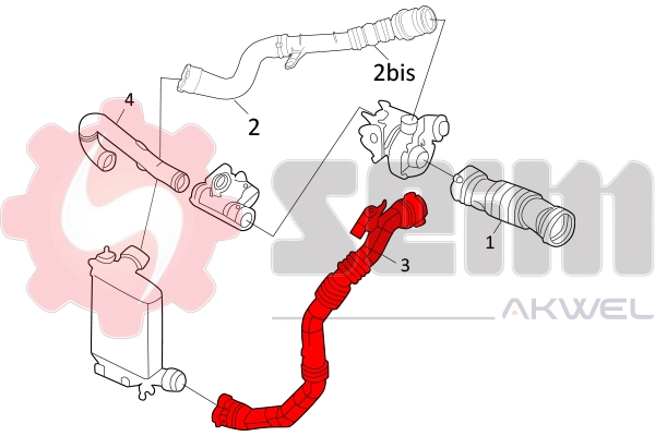 Charge Air Hose 982082