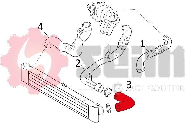 Charge Air Hose 981165