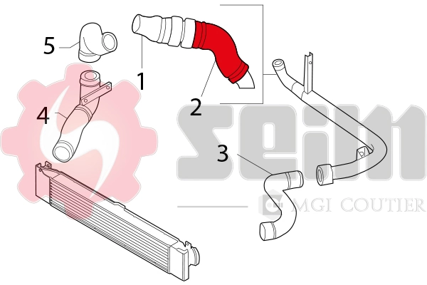 Charge Air Hose 981163