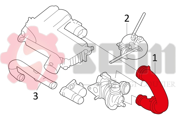Charge Air Hose 981510