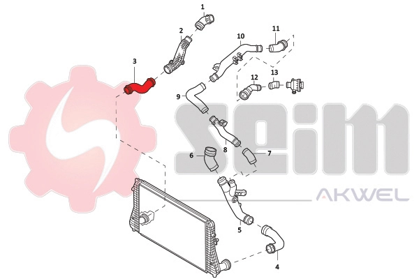 Charge Air Hose 981937