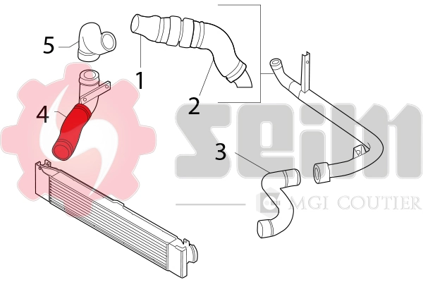 Charge Air Hose 981161