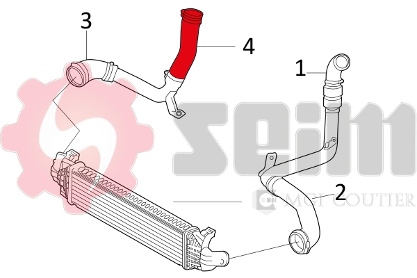 Charge Air Hose 981269