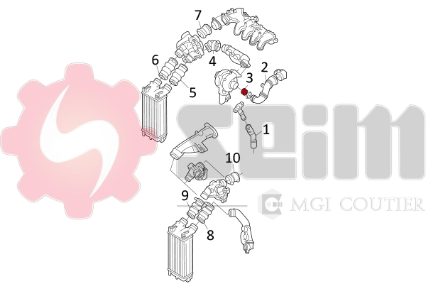 Charge Air Hose 981125