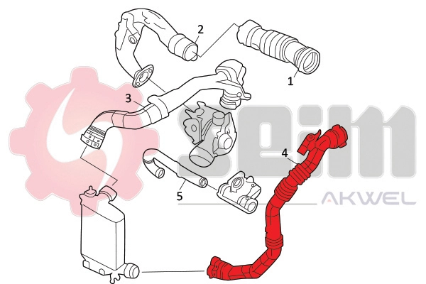Charge Air Hose 982082