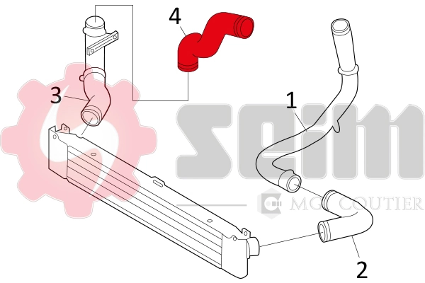 Charge Air Hose 981162