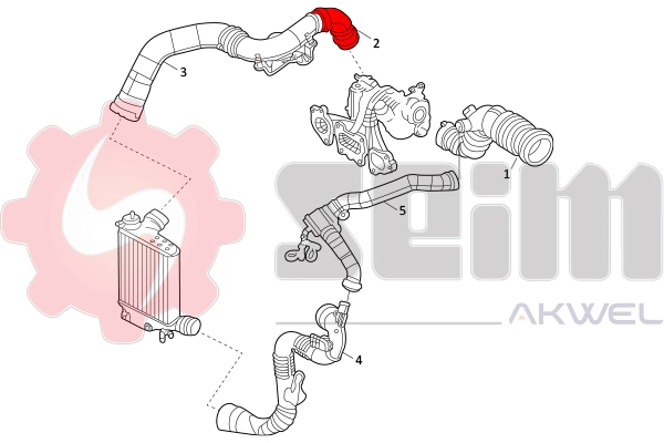 Charge Air Hose 981909