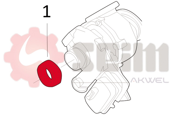SEIM 981707 Charge Air Hose