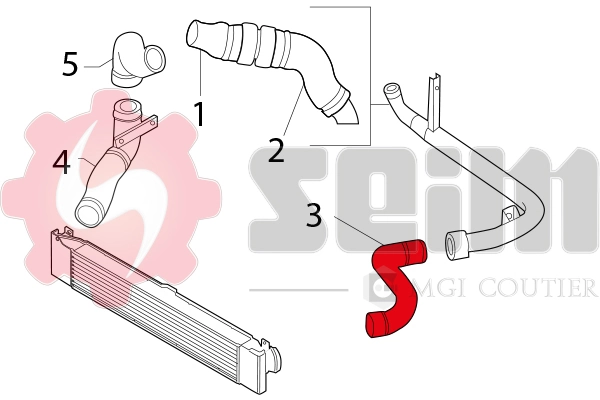 Charge Air Hose 981165