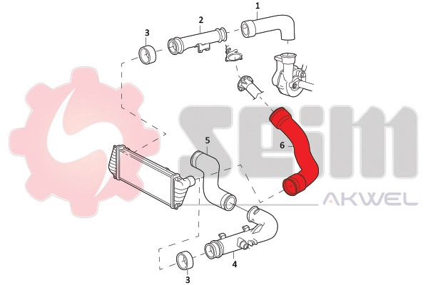Charge Air Hose 981964