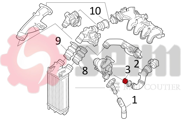 Charge Air Hose 981125
