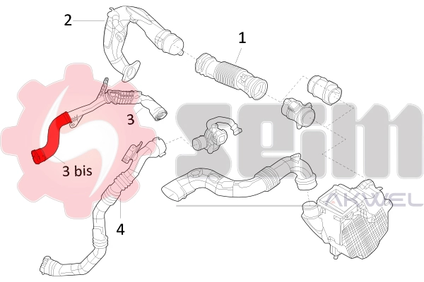 Charge Air Hose 981748