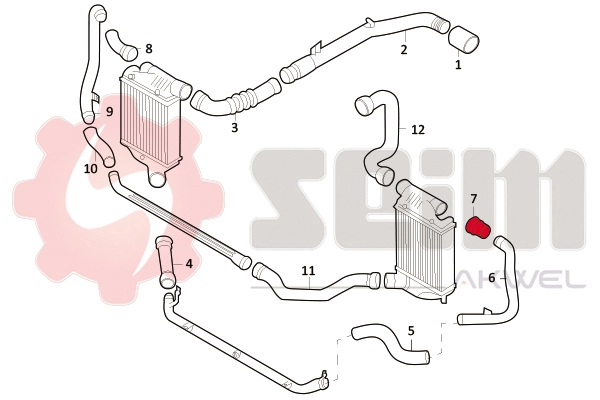 Charge Air Hose 981692