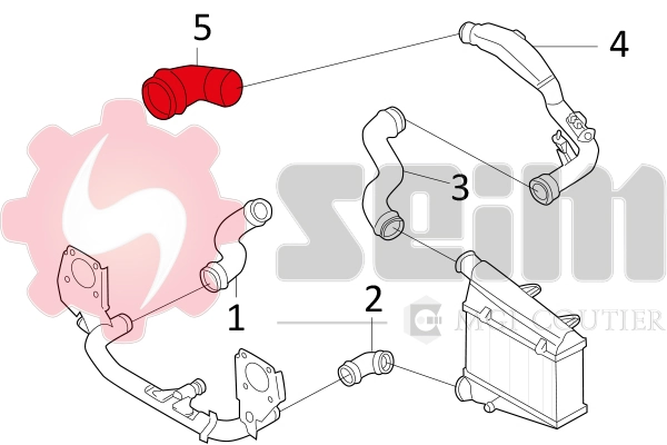 Charge Air Hose 981071