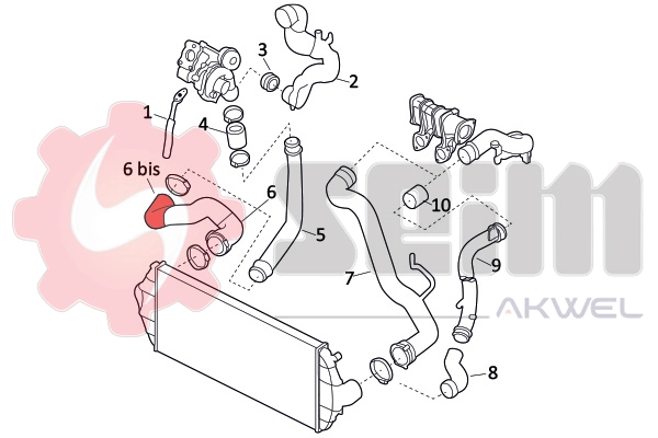 Charge Air Hose 982073