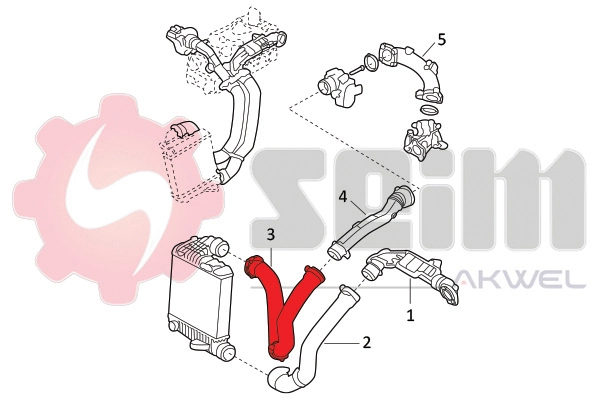 Charge Air Hose 982068