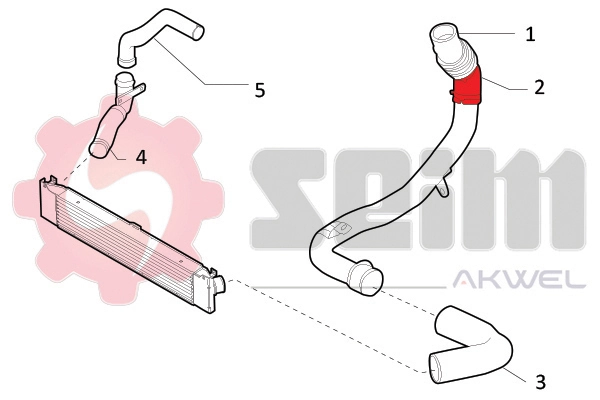 Charge Air Hose 981745