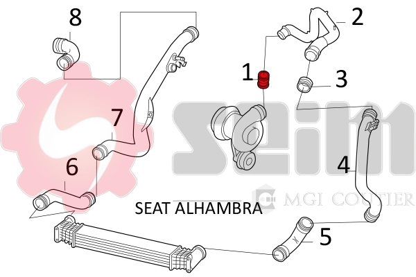 Charge Air Hose 981585