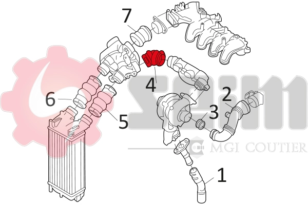 Charge Air Hose 981122